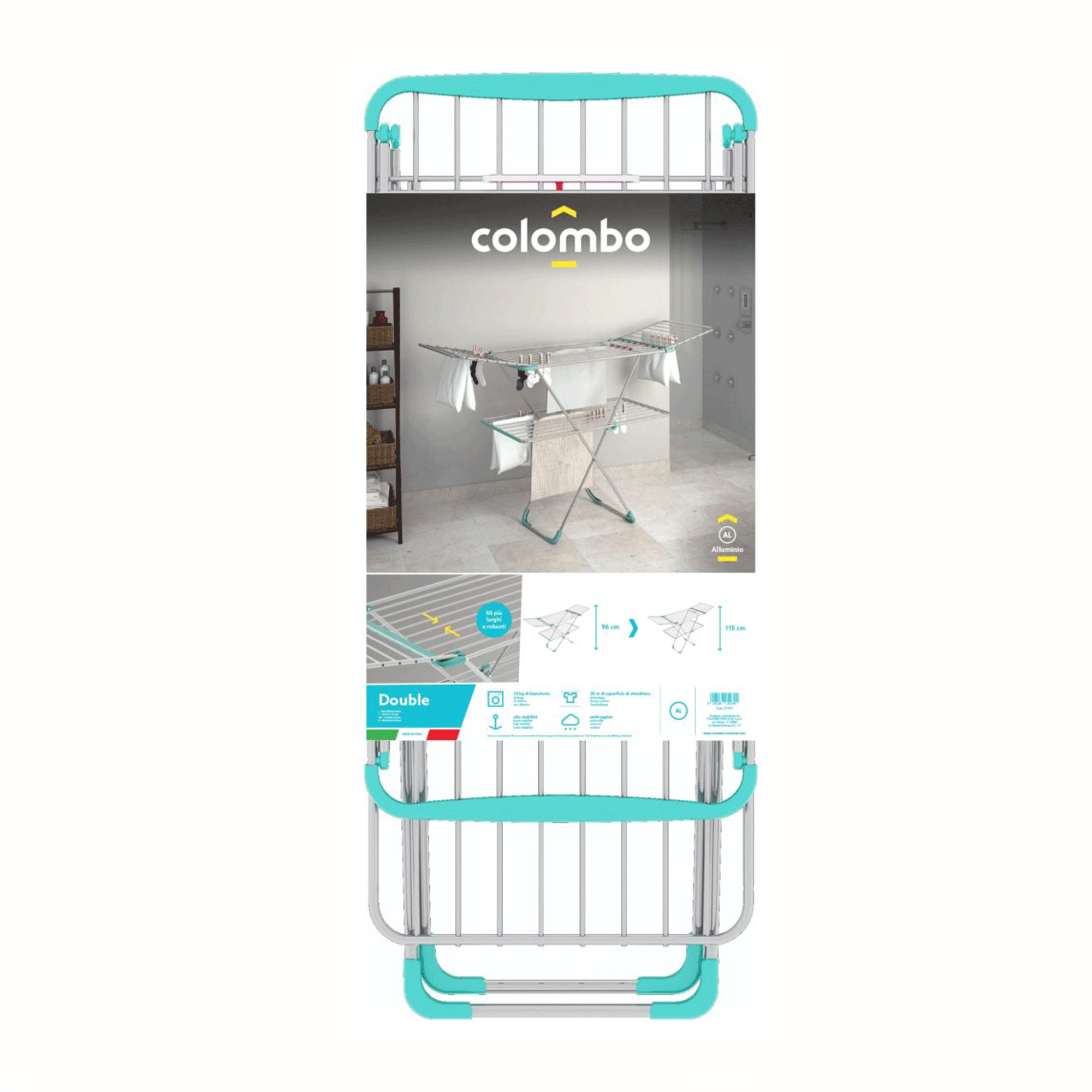 Չորանոց լվացքի Colombo Double 30 ST797